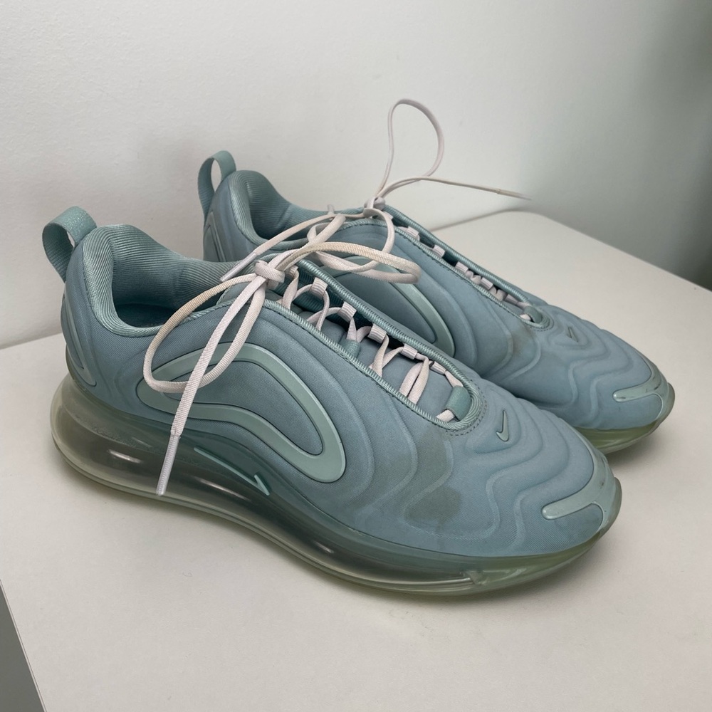 Nike Air Max 720 Sneakers Ice Blue Green Seafoam Rare Colorway Women’s 6.5